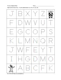 Christmas Alphabet Maze
