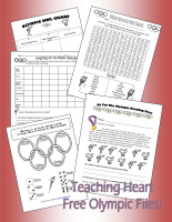 6 Olympic Printables